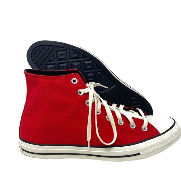 Converse Chuck Taylor Canvas High Top For Men Shoes Red White Sneaker A06008F - Picture 8 of 10